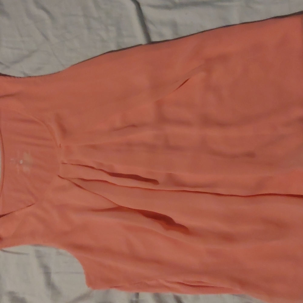 New York & Company Pink Sleeveless Blouse